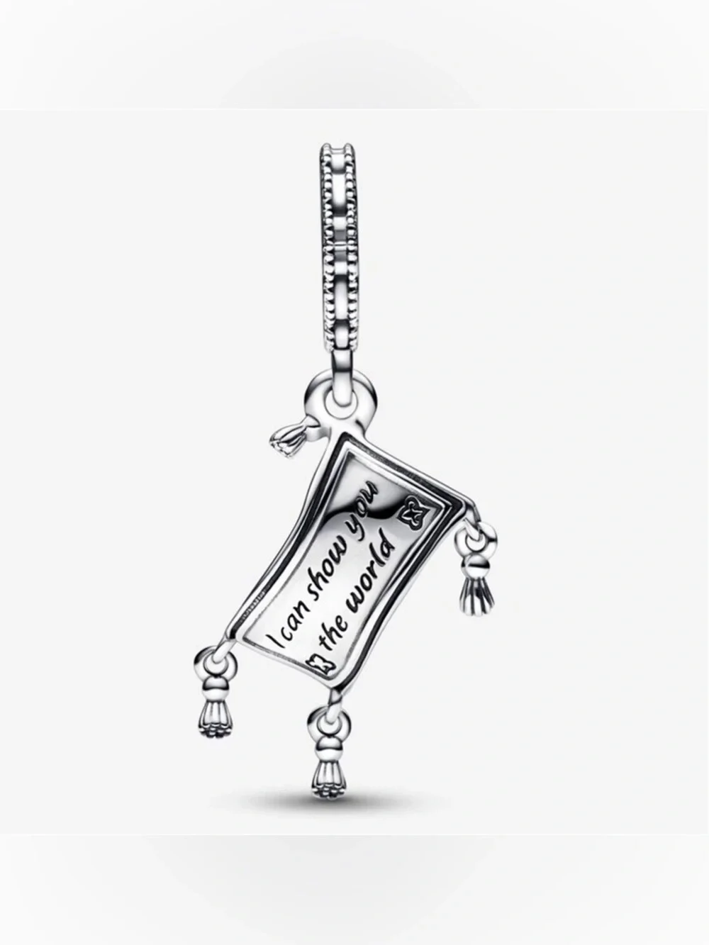 New Pandora Disney Aladdin Magic Carpet Dangle Charm